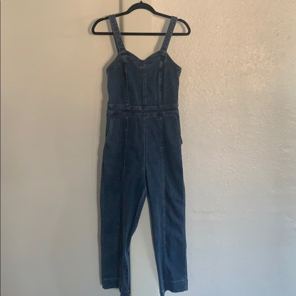 Madewell Pants - Madewell cropped jumpsuit